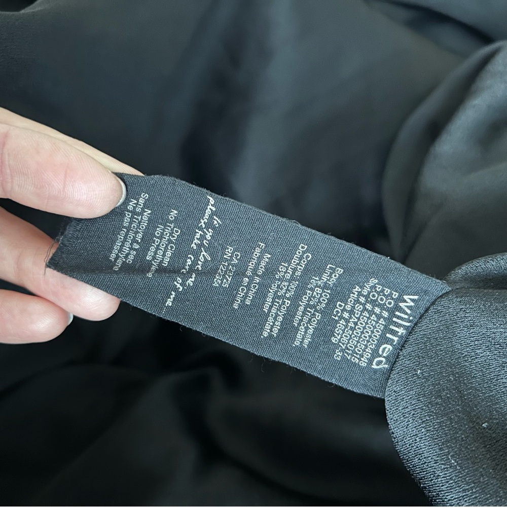 Aritzia Wilfred Laboratoire Fur Teddy Sherpa Coat - Picture 4 of 8